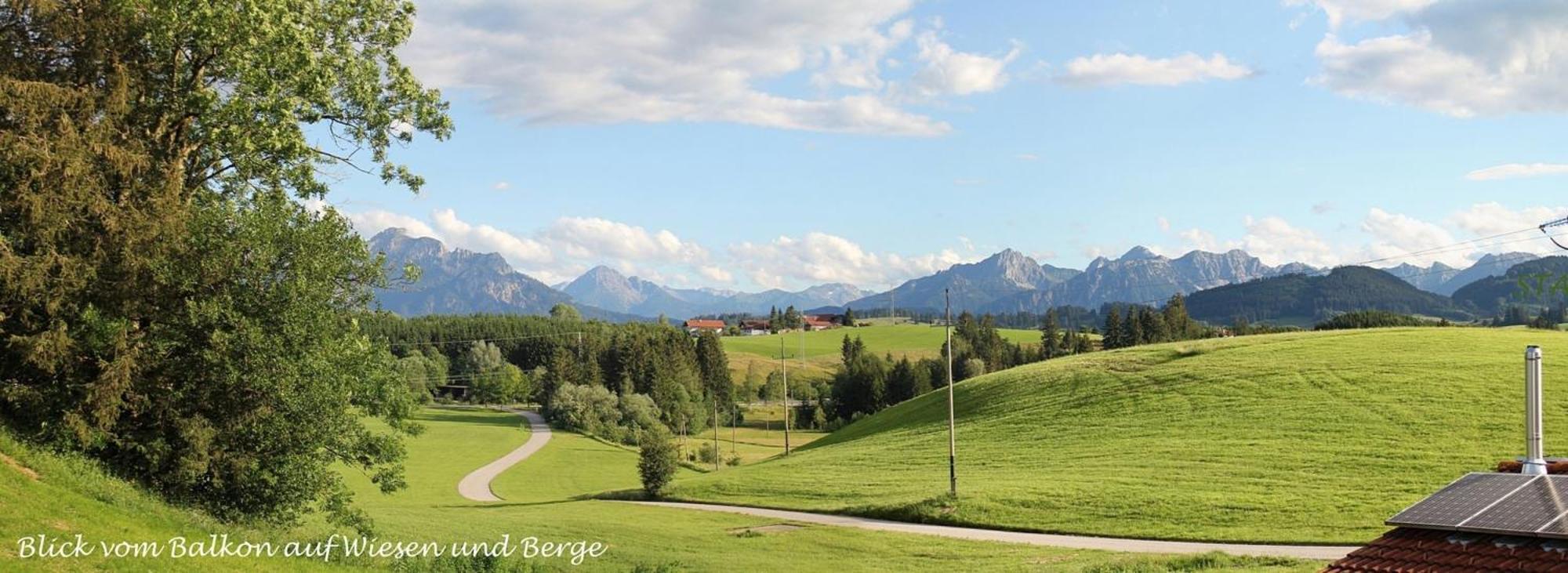 Ferienwohnung Nr 2, Neben Einem Bauernhof, Rosshaupten, Allgaeu Екстер'єр фото